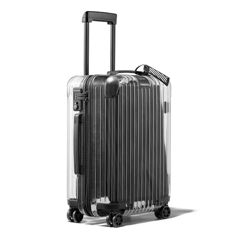 オフホワイト×RIMOWA リモワ スケルトンスーツケース キャリーバッグ